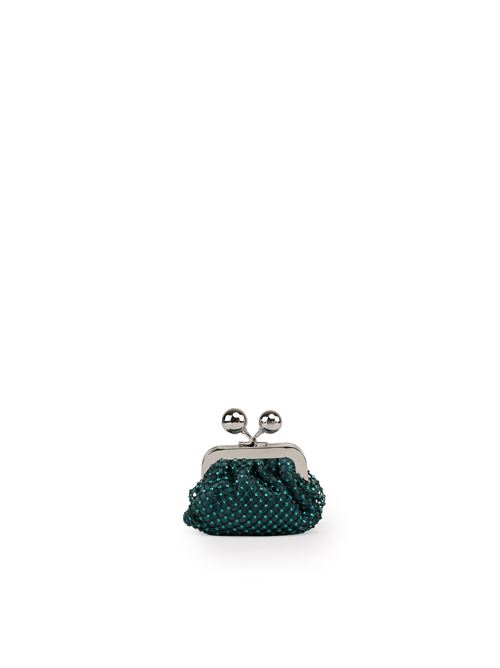 Borsa Pasticcino Nano Dilly in rete e strass Verde WEEKEND MAX MARA | 2425726024600068